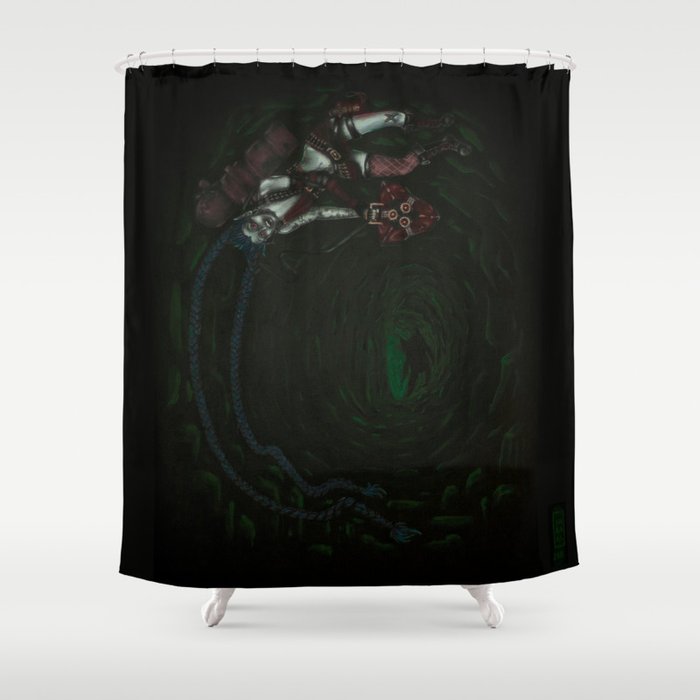 Marceline/Jinx crossover Shower Curtain