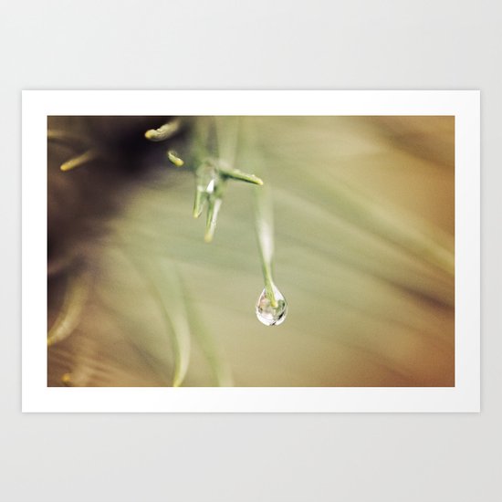 Bleeding emotions Art Print