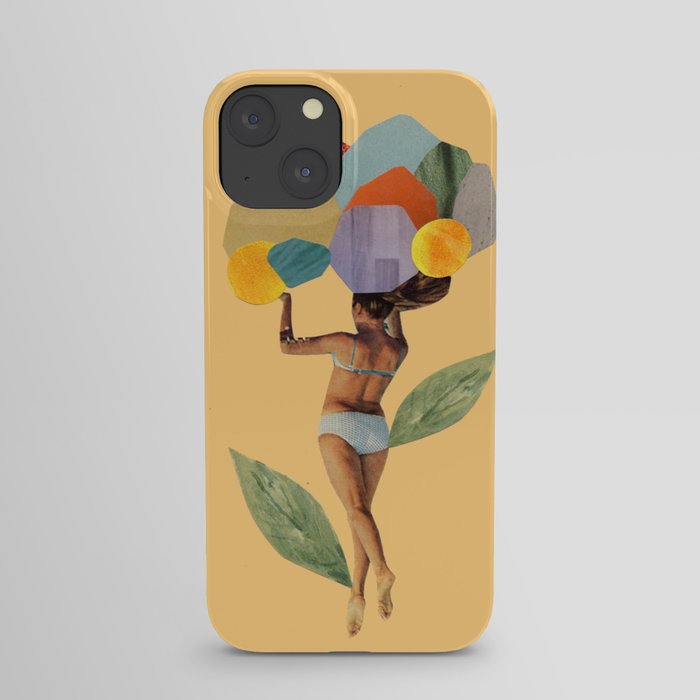 i walk out in the flowers and feel better iPhone Case
