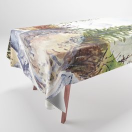 Hikers Adventure Tablecloth