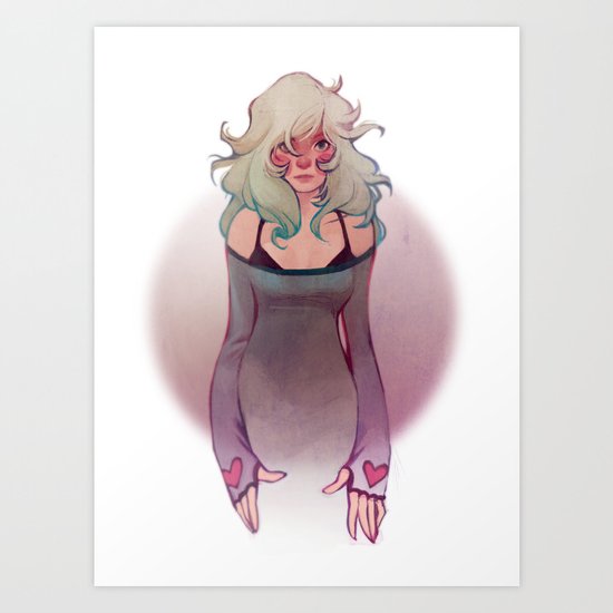 Hearts Art Print