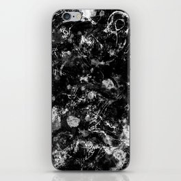 Black and White iPhone Skin