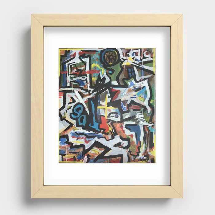 Harmonic Catastrophe  Recessed Framed Print