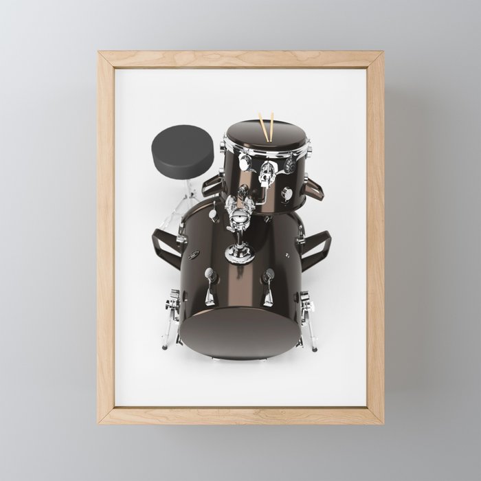 The drums - pots  Framed Mini Art Print