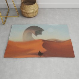 Dune Poster - I Must Not Fear Rug