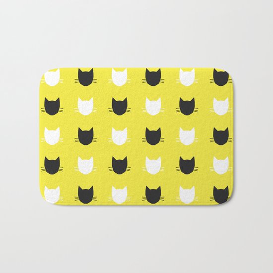 Cat Pattern 04 Bath Mat