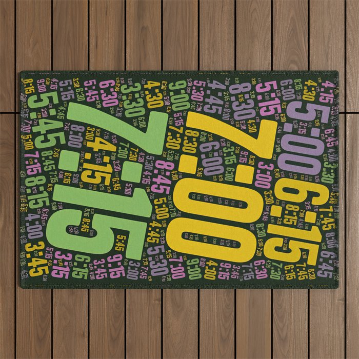 Pace run , number 030 Outdoor Rug