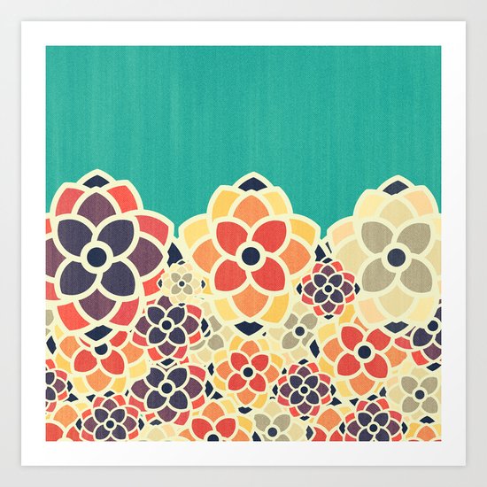Spring Garden Art Print