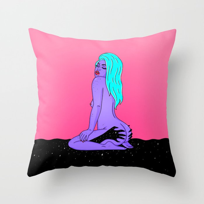 Galactic I  Throw Pillow