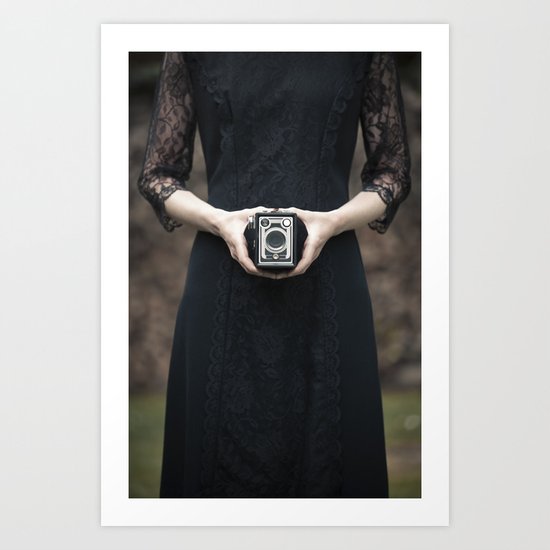 Vintage Camera II Art Print