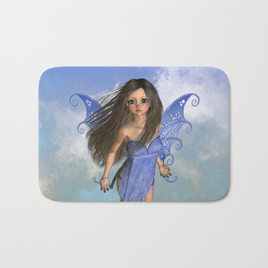 Fairy Flight Bleu 2 Bath Mat