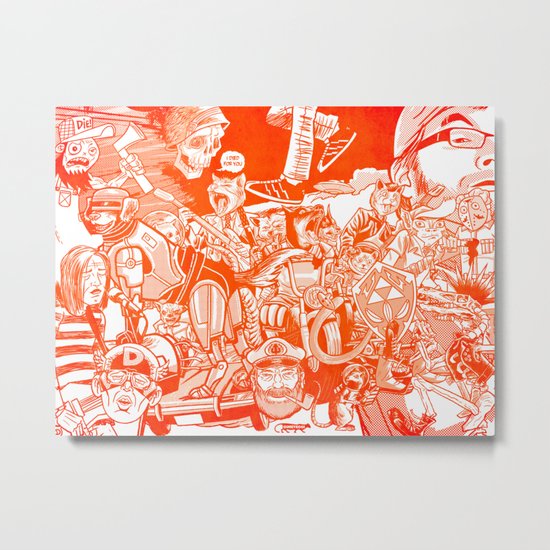 explosion! Metal Print