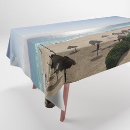 Cancun beach. Mexico Tablecloth