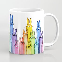 Rainbow Bunnies Mug
