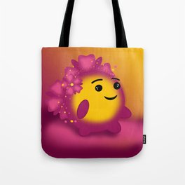 Flower power emoji Tote Bag