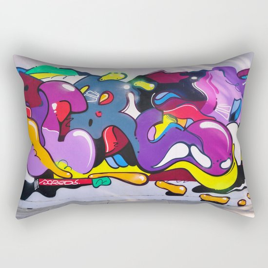 graffiti art Rectangular Pillow