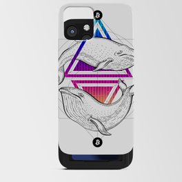 Crypto Whale In Crypto We Trust iPhone Card Case