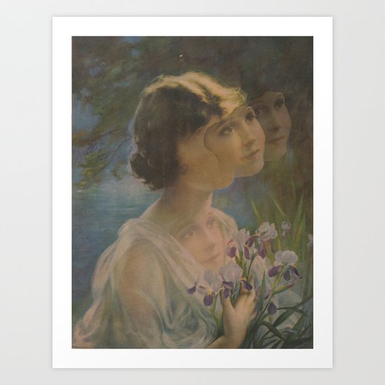 The Floating Girl Art Print