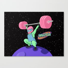Space Snatch Canvas Print