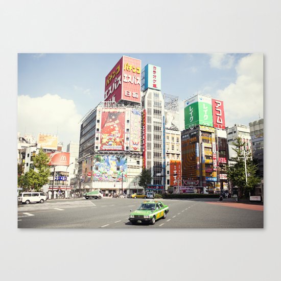 Tokyo Candyland Colors Canvas Print