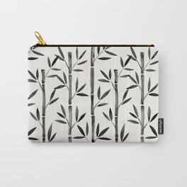 Black Bamboo Carry-All Pouch | Blackandwhite, China, Curated, Catcoq, Nature, Asia, Black, Meditation, Bamboo, Minimal 