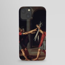 David, Oath of the horatii iPhone Case