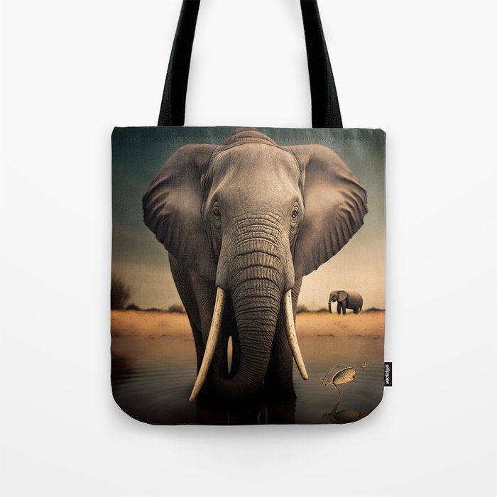 Elephant Tote Bag