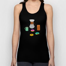 Donuts and Coffee Tank Top