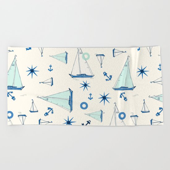 Waipio Valley Beach Beach Towel