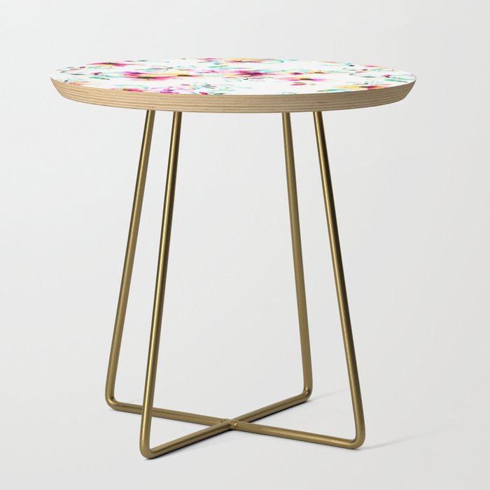 Floral Side Table