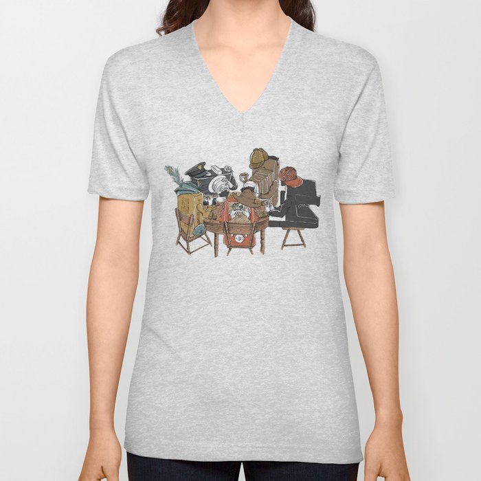 Polaroid Poker V Neck T Shirt