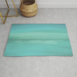 New Day 8 Moody Teal - Abstract Art Series Rug