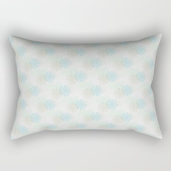 Flowers pattern motif Rectangular Pillow