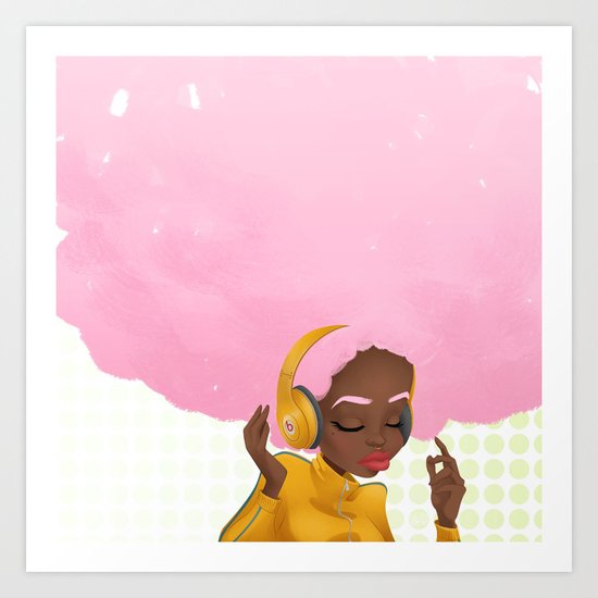 Candy Art Print