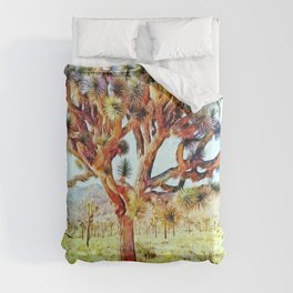 Joshua Tree VG Hills by CREYES Comforters