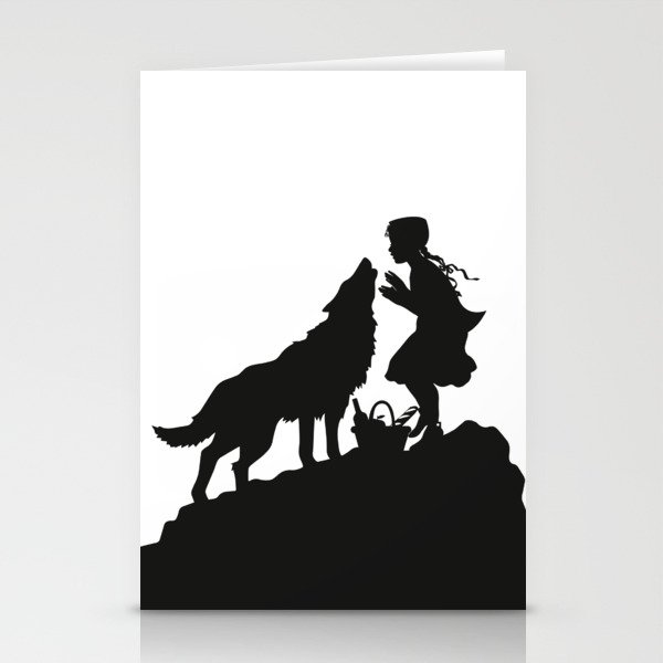Little red riding hood Stationery Cards