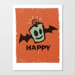 HAPPY halloween Canvas Print