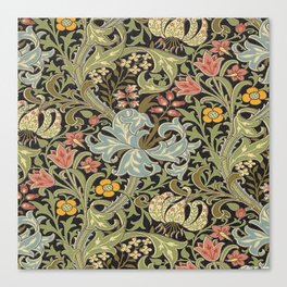 William Morris floral design  Canvas Print