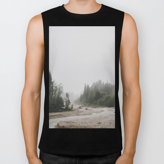 Riverside landscape photography Biker Tank
