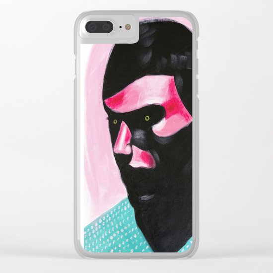 painting 06 Clear iPhone Case