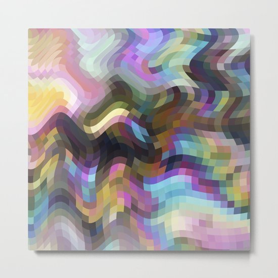 Crazy Quartz Metal Print