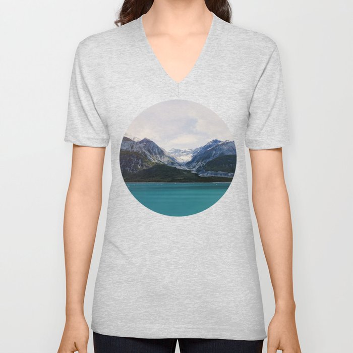 Alaska Wilderness V Neck T Shirt