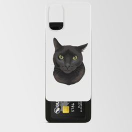Black cat Android Card Case