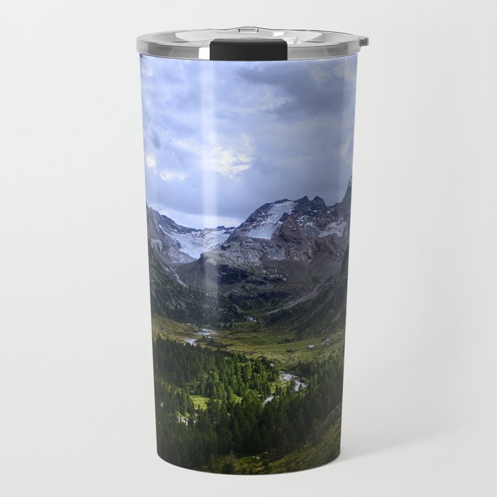 Mountains and lakes Travel Mug