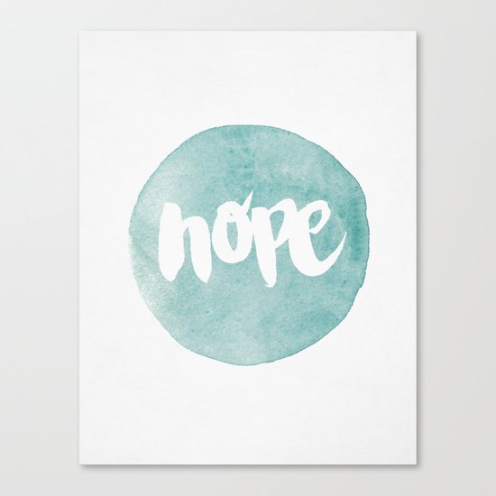 HOPE Canvas Print
