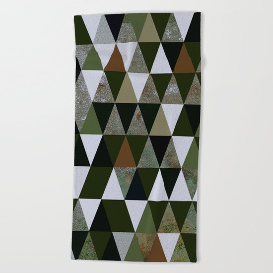 Abstract #344 Beach Towel