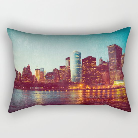 When the Lights Go Out Rectangular Pillow