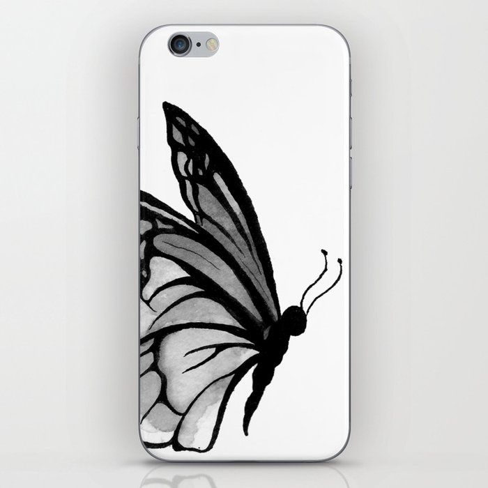 Ink butterfly iPhone Skin