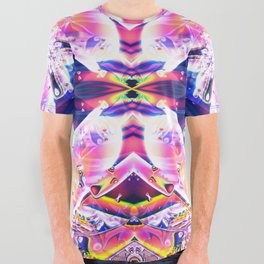 BBQSHOES: The Visitors Fractal Art  All Over Graphic Tee