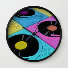 Party color Wall Clock